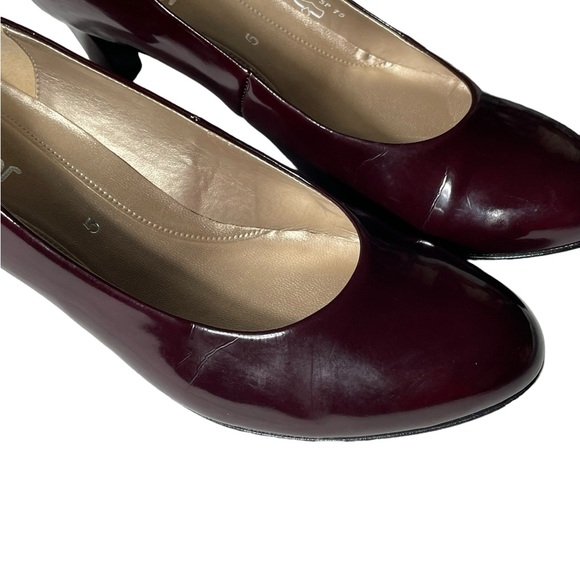 Gabor Patent Leather Pumps Heels Work Office Uk Sz 5 US size 7.5 - Picture 12 of 14